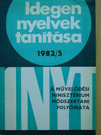 Dr. Banó István - Idegen nyelvek tanítása 1982/5. [antikvár]