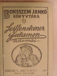 Leiffensteiner Salamon adomái [antikvár]
