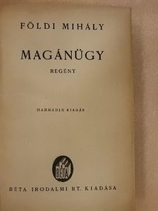 Földi Mihály - Magánügy [antikvár]