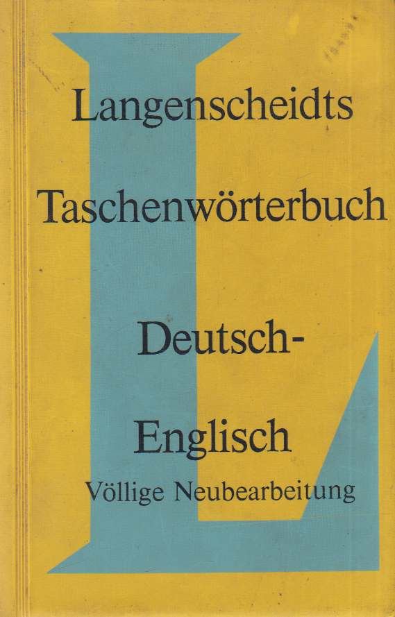 Klatt, Edmund, Klatt, Gisela - Langenscheidts Taschenwörterbuch - Deutsch-Englisch [antikvár]