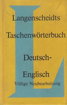 Klatt, Edmund, Klatt, Gisela - Langenscheidts Taschenwörterbuch - Deutsch-Englisch [antikvár]