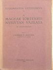 Gombocz Zoltán - A magyar történeti nyelvtan vázlata IV. [antikvár]