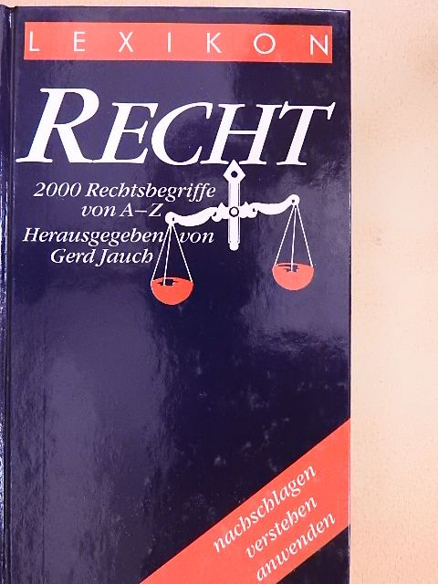 Lexikon Recht [antikvár]