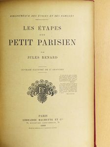 Jules Renard - Les Étapes d'un Petit Parisien [antikvár]