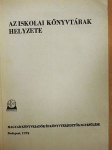 V. Kulcsár Júlia - Az iskolai könyvtárak helyzete [antikvár]