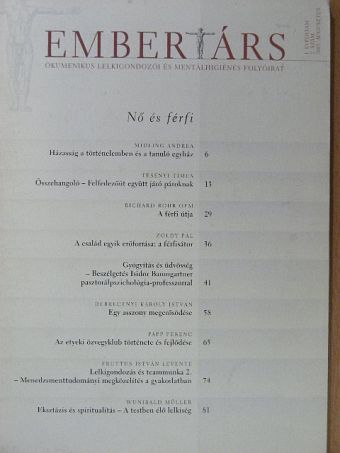 Debrecenyi Károly István - Embertárs 2003/2. [antikvár]