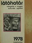 Bálint Tibor - Látóhatár 1978. szeptember [antikvár]