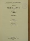 Metallurgy and Fuels I. [antikvár]