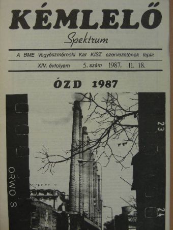 Kenéz Péter - Kémlelő Spektrum 1987. november 18. [antikvár]