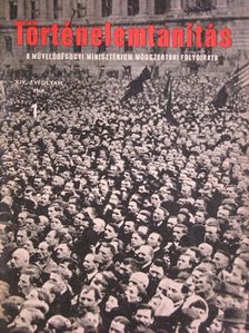 Dr. Bellér Béla - Történelemtanítás 1969/1. [antikvár]