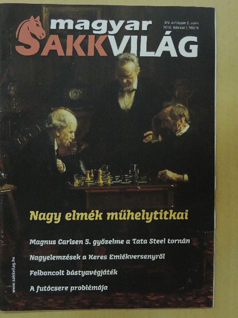 Ányos László - Magyar Sakkvilág 2016. február [antikvár]