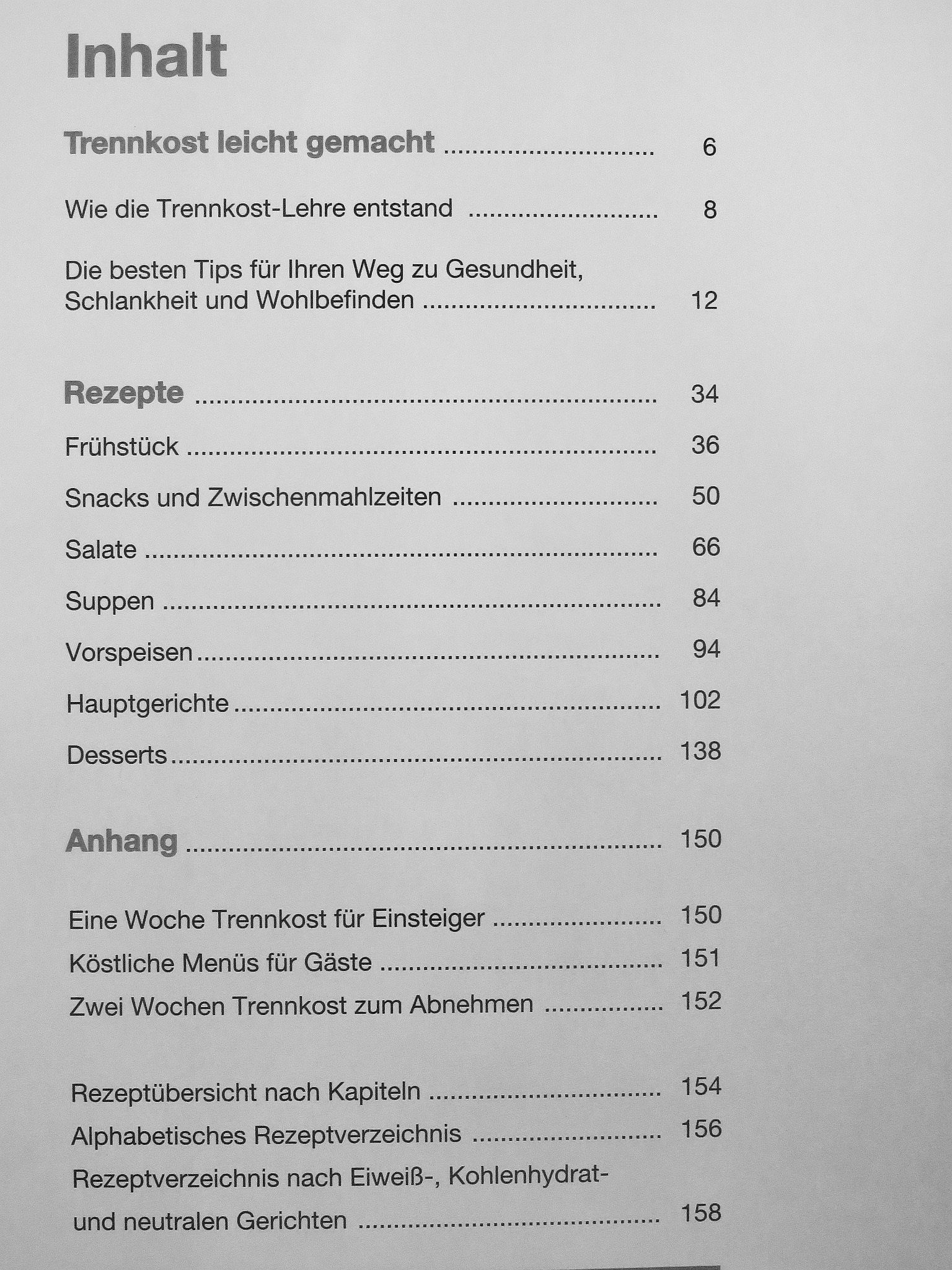 Sonja Carlsson - Das grosse Trennkostbuch [antikvár]