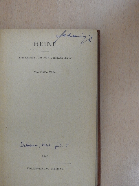 Heinrich Heine - Heine [antikvár]