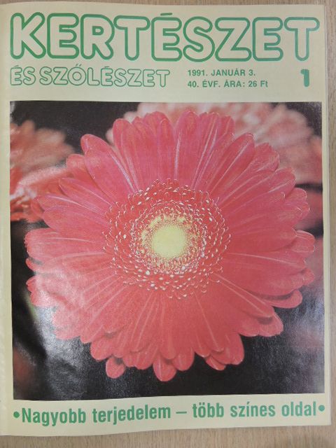 Kiss József - Kertészet és Szőlészet 1991. január-december [antikvár]