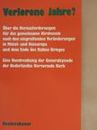 Verlorene Jahre? [antikvár]