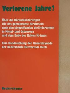 Verlorene Jahre? [antikvár]