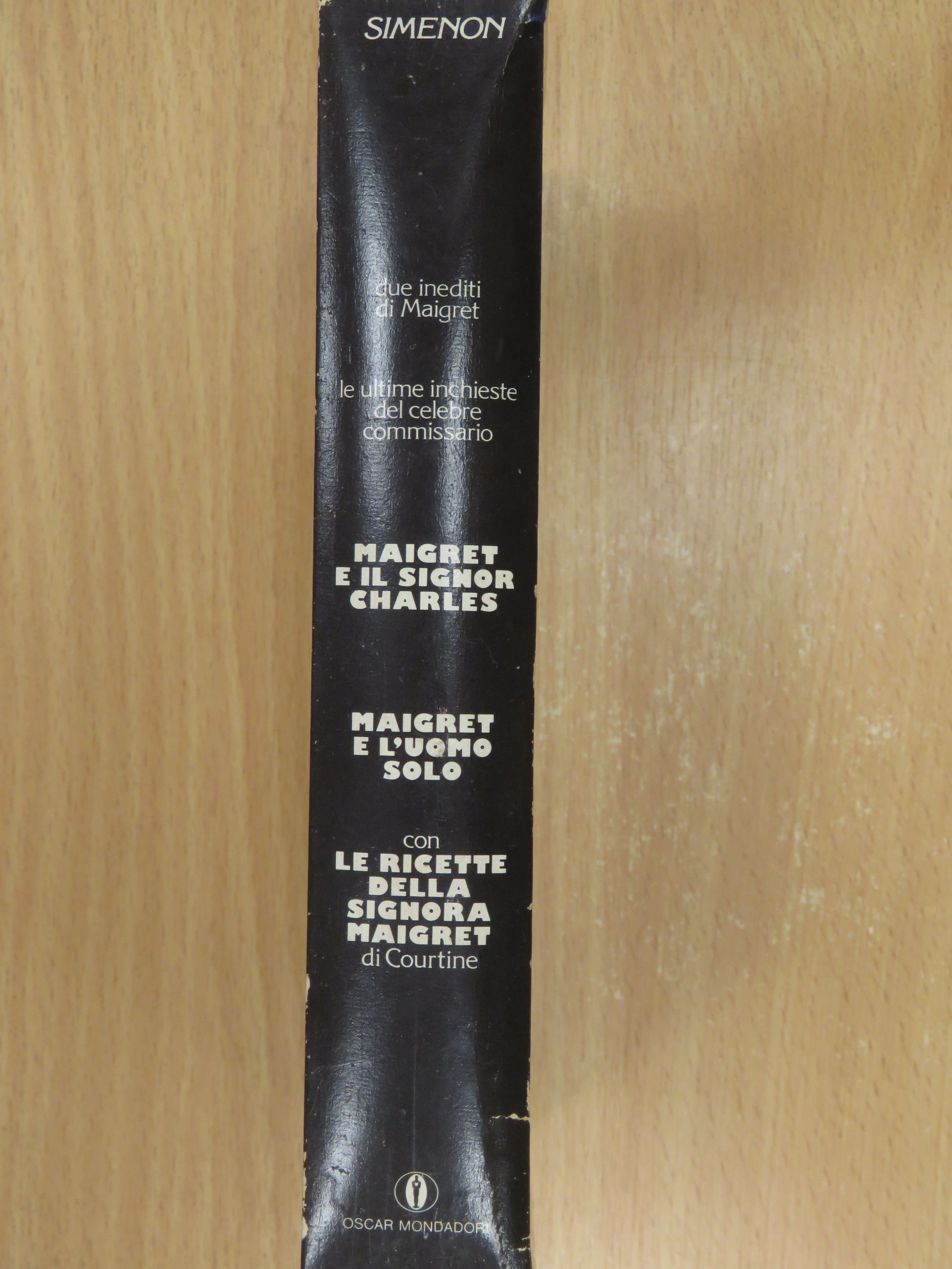 Georges Simenon - Maigret e l'uomo solo/Maigret e il signor Charles [antikvár]
