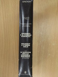 Georges Simenon - Maigret e l'uomo solo/Maigret e il signor Charles [antikvár]