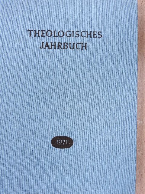 F. Hoffmann - Theologisches Jahrbuch 1971 [antikvár]
