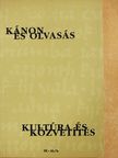 Abajkovics Péter - Kánon és olvasás, kultúra és közvetítés II. [antikvár]
