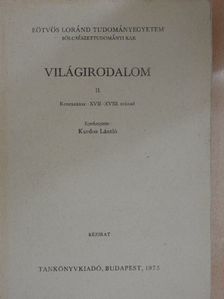 B. Mészáros Vilma - Világirodalom II. [antikvár]