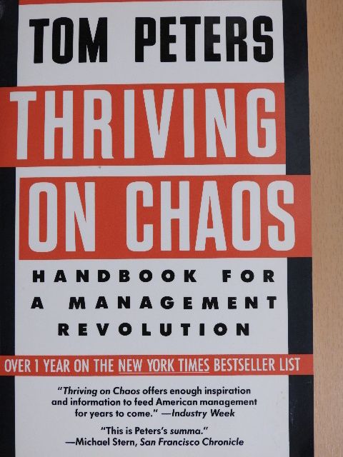 Tom Peters - Thriving on Chaos [antikvár]