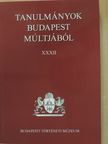 Holl Imre - Tanulmányok Budapest múltjából XXXII. [antikvár]