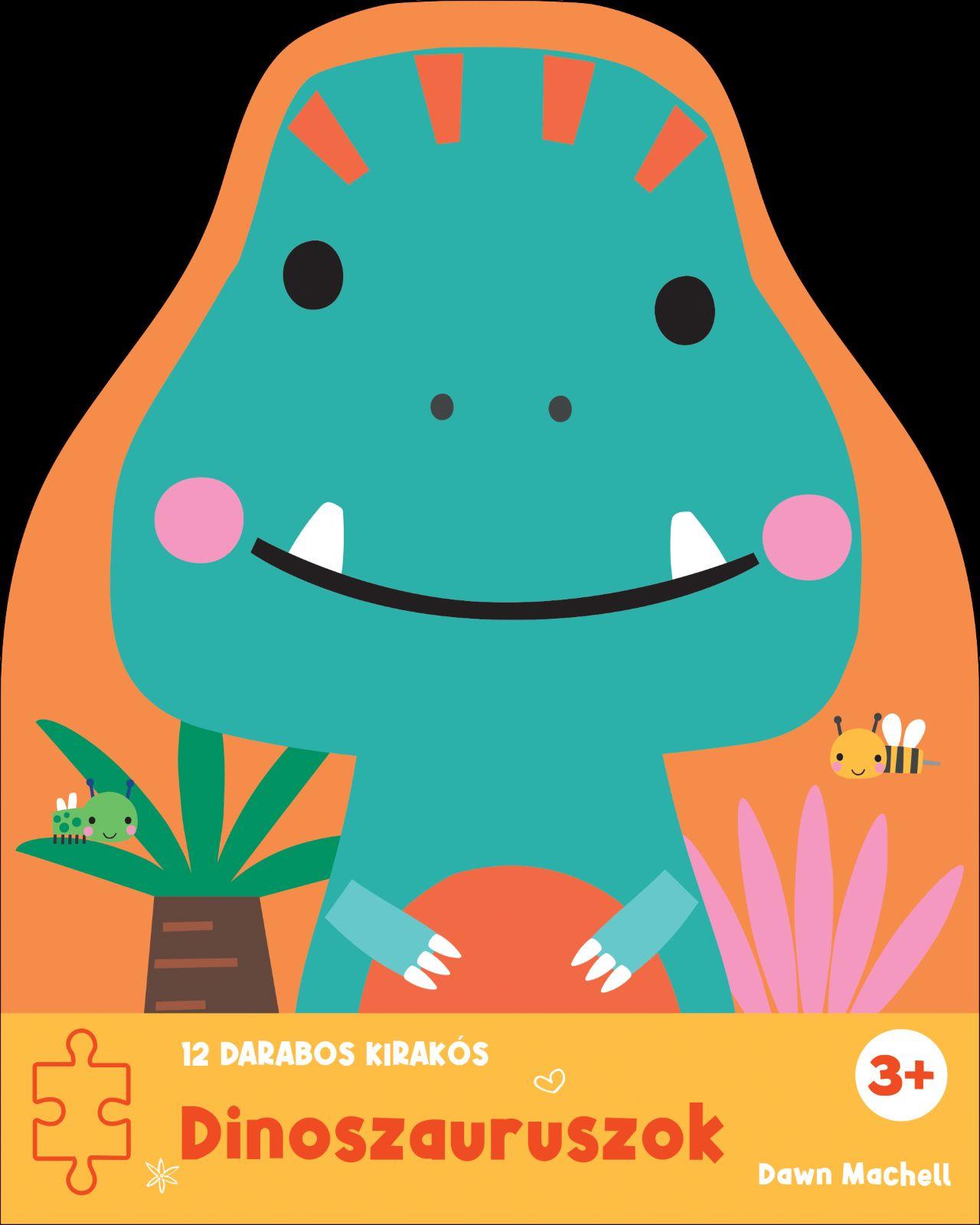 12 darabos kirakós - Dinoszauruszok