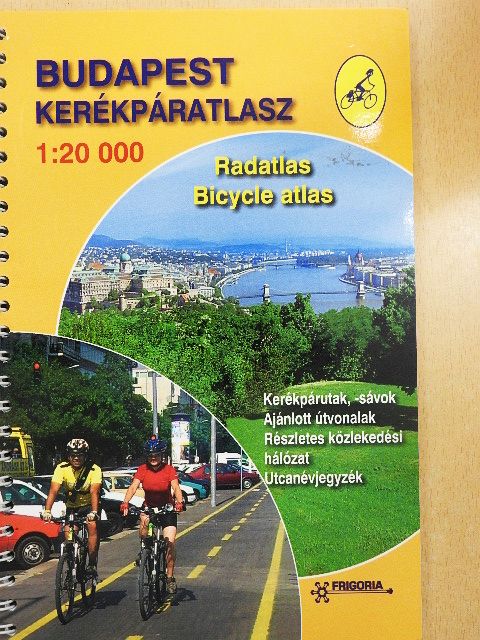 Budapest kerékpáratlasz [antikvár]