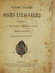 Giacomo Leopardi - Giacomo Leopardi összes lyrai versei [antikvár]