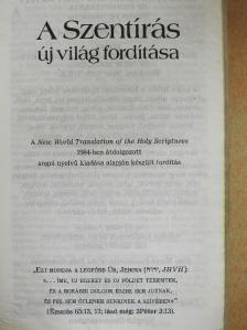 A Szentírás új világ fordítása [antikvár]