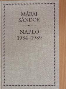 Márai Sándor - Napló 1984-1989 [antikvár]