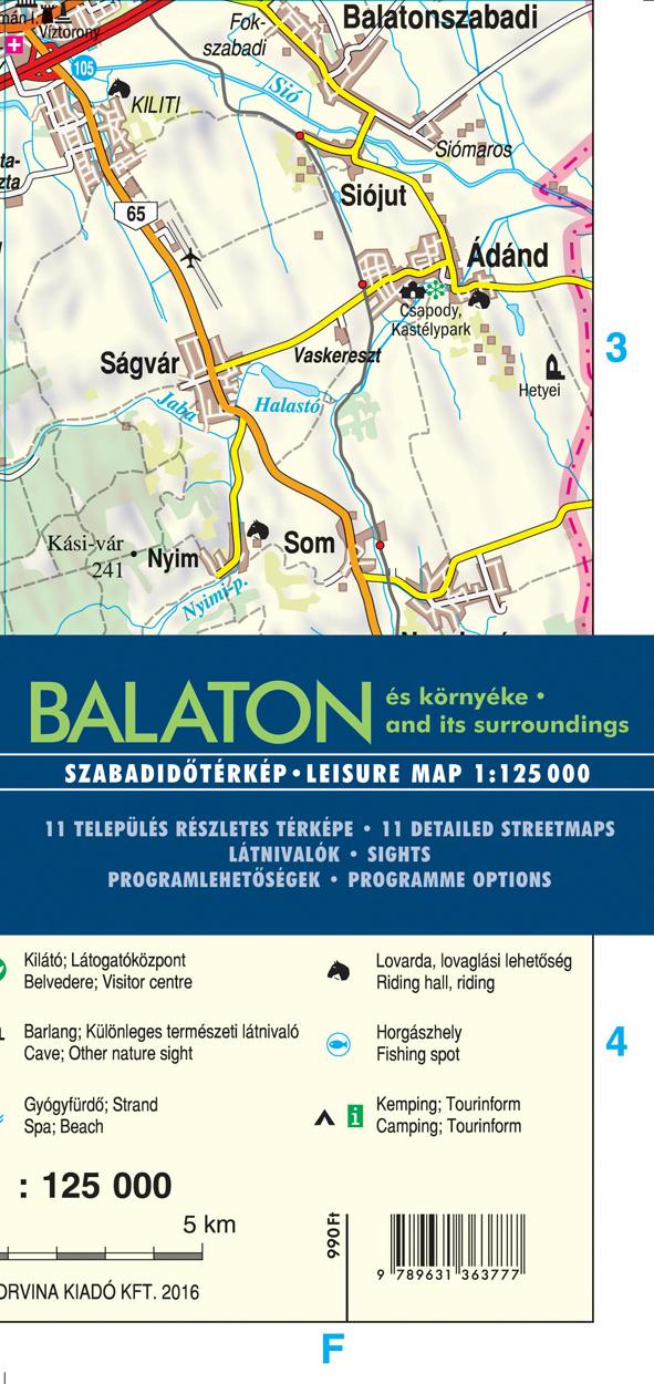.- - Balaton és környéke (térkép) [outlet]