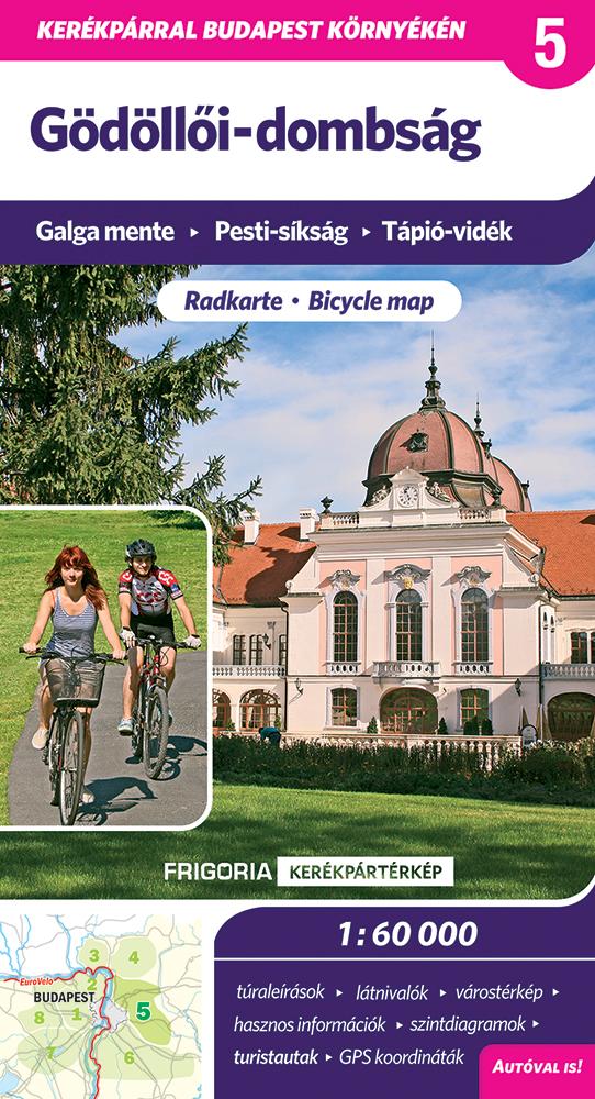 103 - Gödöllői-dombság kerékpáros térkép 2., aktualizált kiadás