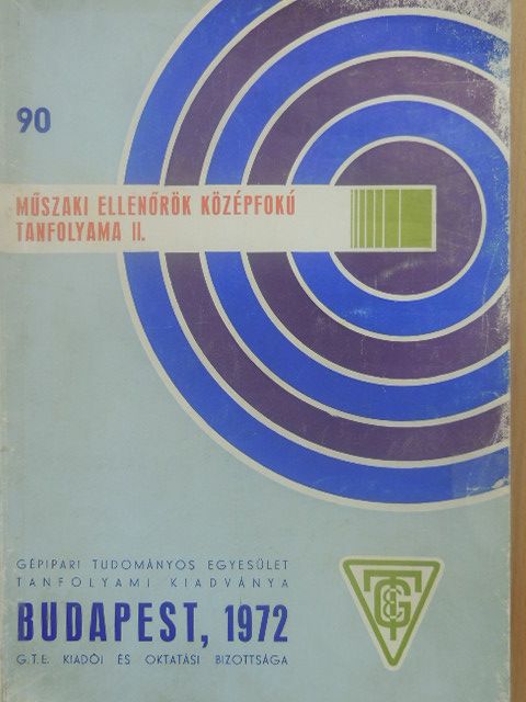 Kondor István - Műszaki ellenőrök középfokú tanfolyama II. [antikvár]
