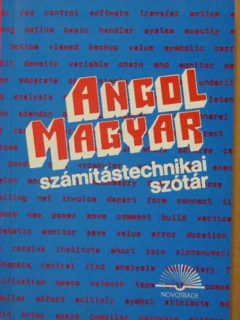 Homonnay Péter - Angol-magyar számítástechnikai szótár [antikvár]