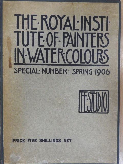 The Royal Institute of Painters in Watercolours - Special Number Spring 1906 [antikvár]