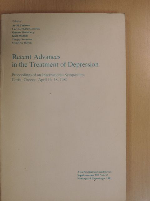 D. Bush - Recent Advances in the Treatment of Depression [antikvár]