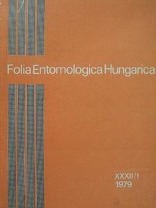 Ádám L. - Folia Entomologica Hungarica 1/1979. [antikvár]