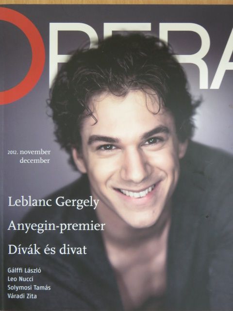 Becze Szilvia - Opera 2012. november-december [antikvár]