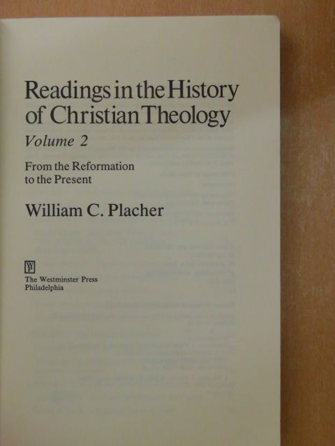 George Blaurock - Readings in the History of Christian Theology Volume 2. [antikvár]
