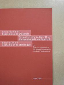 Andreas Brunhart - Swiss Journal of Economics and Statistics/Schweizerische Zeitschrift für Volkswirtschaft und Statistik/Revue suisse d' économie et de statistique 3. [antikvár]