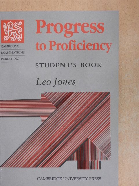 Leo Jones - Progress to Proficiency - Student's Book [antikvár]
