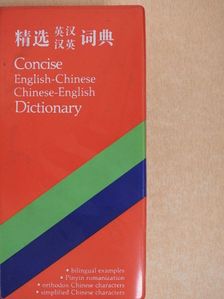 Concise English-Chinese/Chinese-English Dictionary [antikvár]