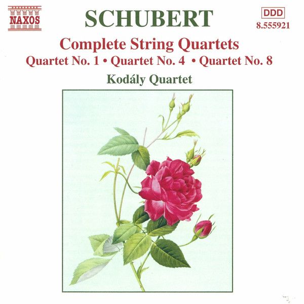 SCHUBERT - STRING QUARTET D.112,18,46 CD KODÁLY QUARTET