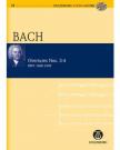J. S. Bach - OVERTURES NOS.3-4 BWV 1068-1069 POCKET SCORE + CD URTEXT (NEWSTONE)