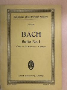 Johann Sebastian Bach - Suite No. 1. [antikvár]