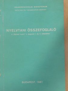 Dr. Papp Jánosné - Nyelvtani összefoglaló [antikvár]