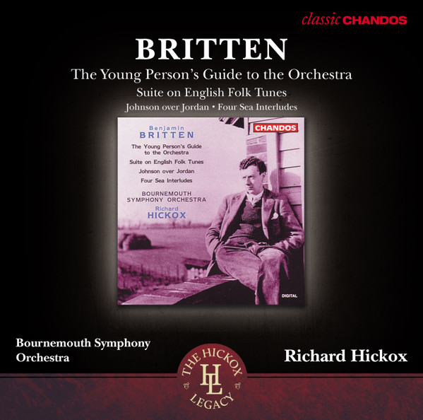 BRITTEN - THE YOUNG PERSON'S GUIDE TO THE ORCHESTRA CD HICKOX