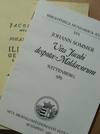Johann Sommer - Vita Jacobi despotae Moldavorum [antikvár]